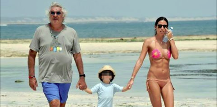 DOPO 6 ANNI DALLA SUA NASCITA ECCO LE RARE FOTO DI NATHAN FALCO FIGLIO DI BRIATORE E DELLA GREGORACI - FOTO - 10/06/2016
